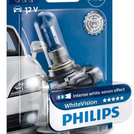 Philips White Vision HB4 pære med Xenon effekt & +60% mere lys (1 stk)