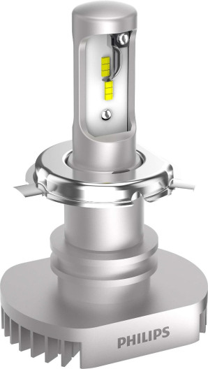 H4 Ultinon LED fra Philips som giver +160% mere lys end std. og 6200K  H4 Ultinon LED fra Philips som giver +160% mere lys end std. og 6200K