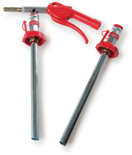 Bodypistol-kit med 2x METAL-sugerør og med lynkobling tilslutning. Super Kvalitet fra Jwl