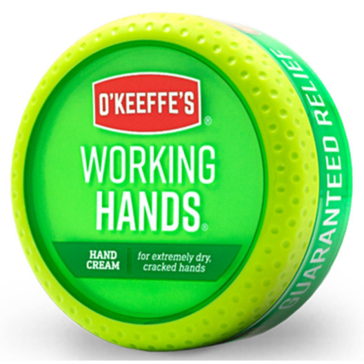 O'Keeffe's Working Hands, 96g super creme i krukke med skruelåg O'Keeffe's Working Hands, 96g super creme i krukke med skruelåg