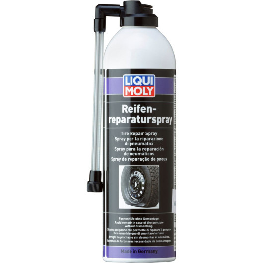 Dækrepartionsspray 500ml fra tyske Liqui moly