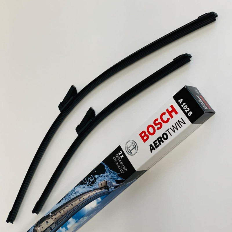 A102S Bosch Aerotwin Vinduesvisker / viskerblade sæt på 65+47,5cm passer til VW Passat 3G2, 3G5 årg. 08/2014 og frem thumbnail