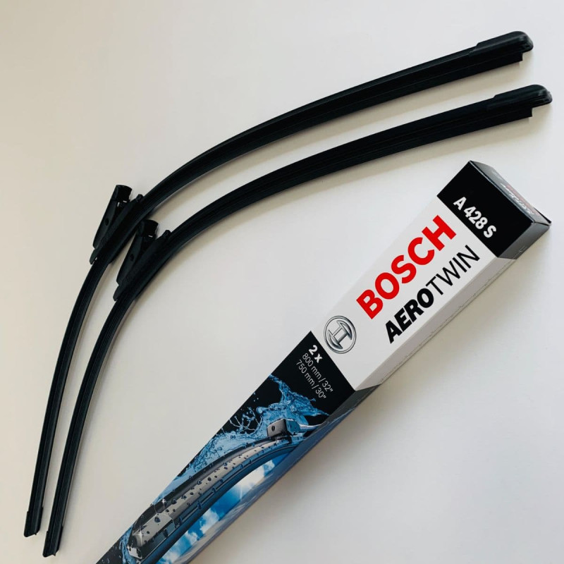 A428S Bosch AeroTwin Vinduesvisker / Viskerblade sæt på 80+75cm passer til Citroën C4 Picasso årg. 4/2008 - 12/2013 thumbnail