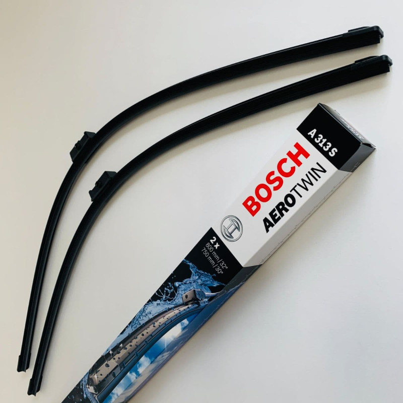 A313S Bosch AeroTwin Vinduesvisker / Viskerblade sæt på 80+75cm passer til Citroën C4 Picasso & Grand Picasso op til årg. 03/2004 thumbnail