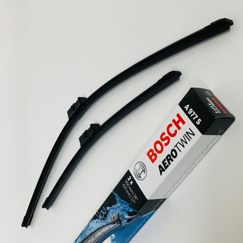 A977S Bosch Aerotwin Vinduesvisker / Fladblade sæt 65+42,5cm, til Peugeot 207 m.fl. thumbnail