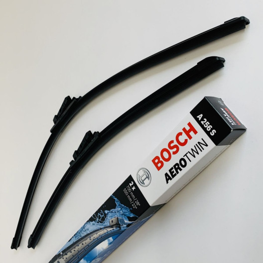 A256S / 3397007256 Bosch AeroTwin Vinduesvisker sæt, 70 & 55cm lange viskere A256S / 3397007256 Bosch AeroTwin Vinduesvisker sæt, 70 & 55cm lange viskere