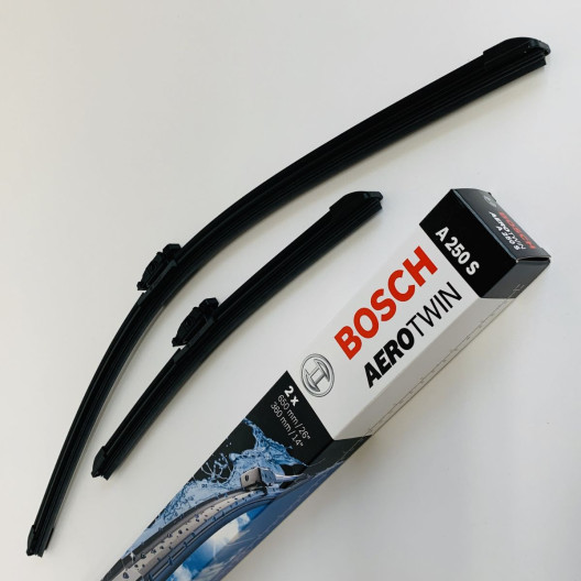 A250S / 3397014250 Bosch AeroTwin Vinduesvisker sæt, 65 & 36cm lange viskere A250S / 3397014250 Bosch AeroTwin Vinduesvisker sæt, 65 & 36cm lange viskere