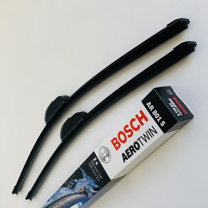 AR801S Bosch AeroTwin Vinduesvisker / Viskerblade sæt 60+53cm passer til VW Transporter T5 fra årg. 2003-2013 thumbnail