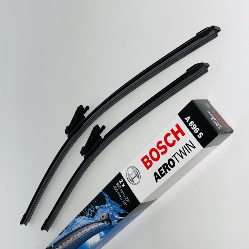 A696S Bosch AeroTwin Vinduesvisker / Viskerblade sæt på 55+45cm passer til BMW Serie 1 & 2 (F20+F21+F22) thumbnail