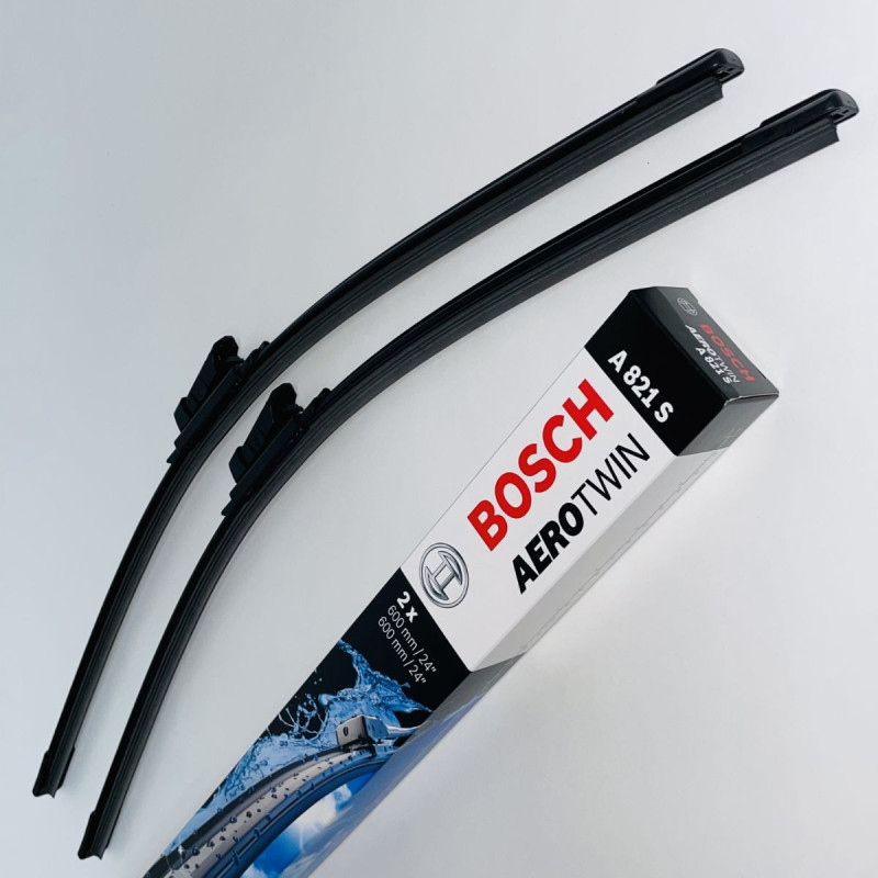 A821S Bosch AeroTwin Vinduesvisker / Viskerblade sæt 2x 60cm lange, passer til VW Transporter & Multivan T5+T6 fra årg. 05/2013 og frem thumbnail
