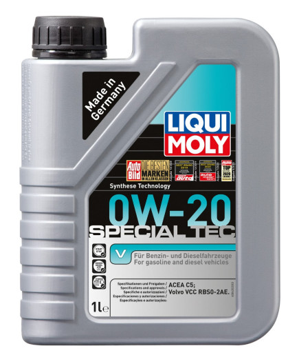 0w20 Special Tec V (Volvo Olie) fra Tyske Liqui Moly 0w20 Special Tec V (Volvo Olie) fra Tyske Liqui Moly