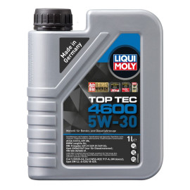 Top tec 4600 Liqui moly 5W30 Motorolie i 1 liters dunk