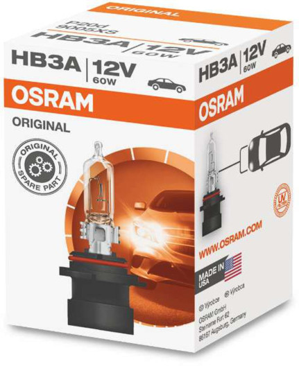 HB3a pære Osram, original line / sparepart