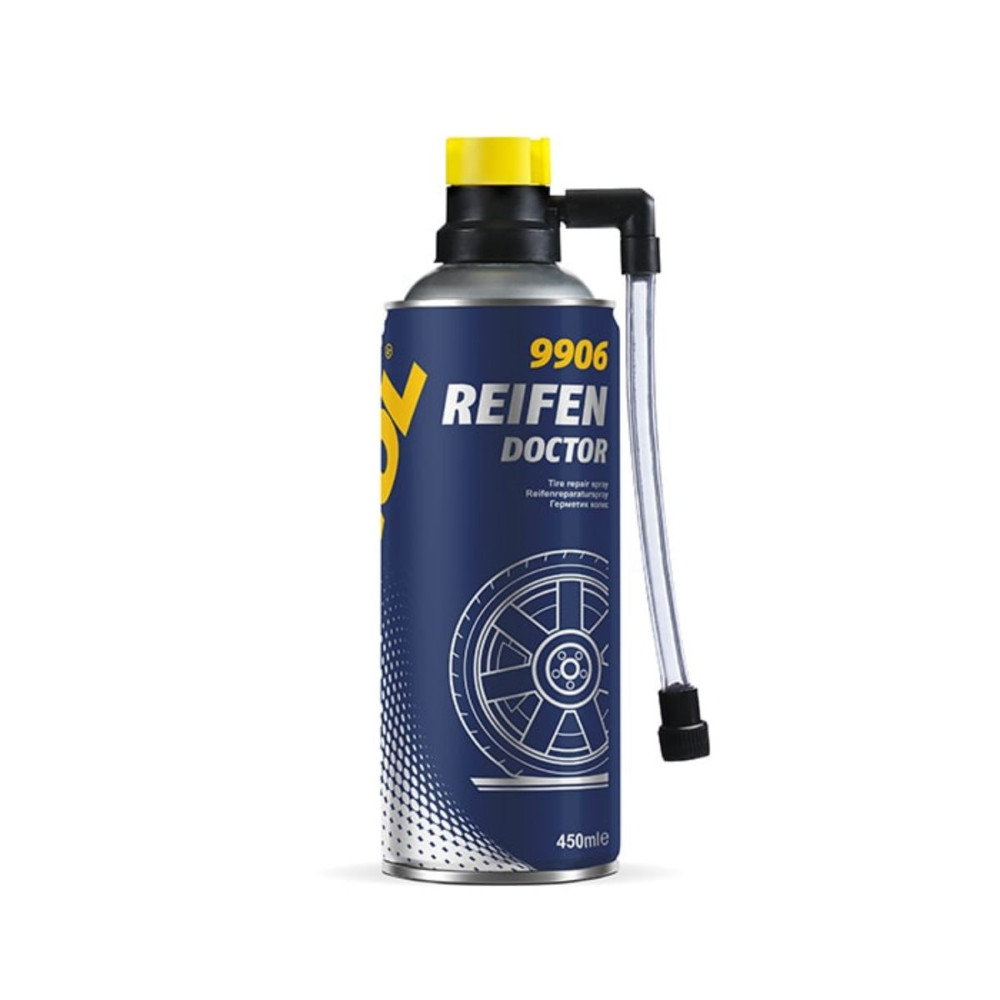 Dækpilot / Punkteringsspray, 450ml fra Mannol