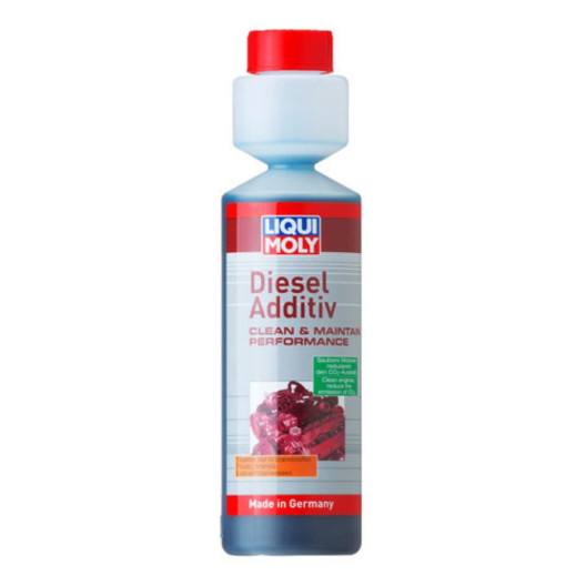 Diesel additiv med NEM dosering. 250ml. flaske fra Tyske Liqui Moly