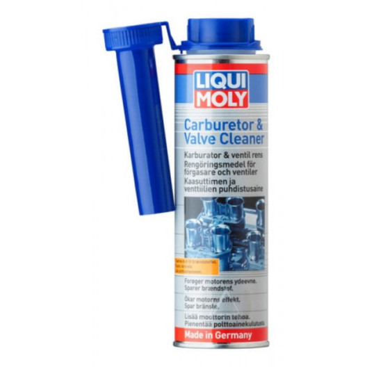 Karburator og ventilrens i 300ml flaske fra Liqui-Moly - Mere info og køb hos KN-Auto.dk