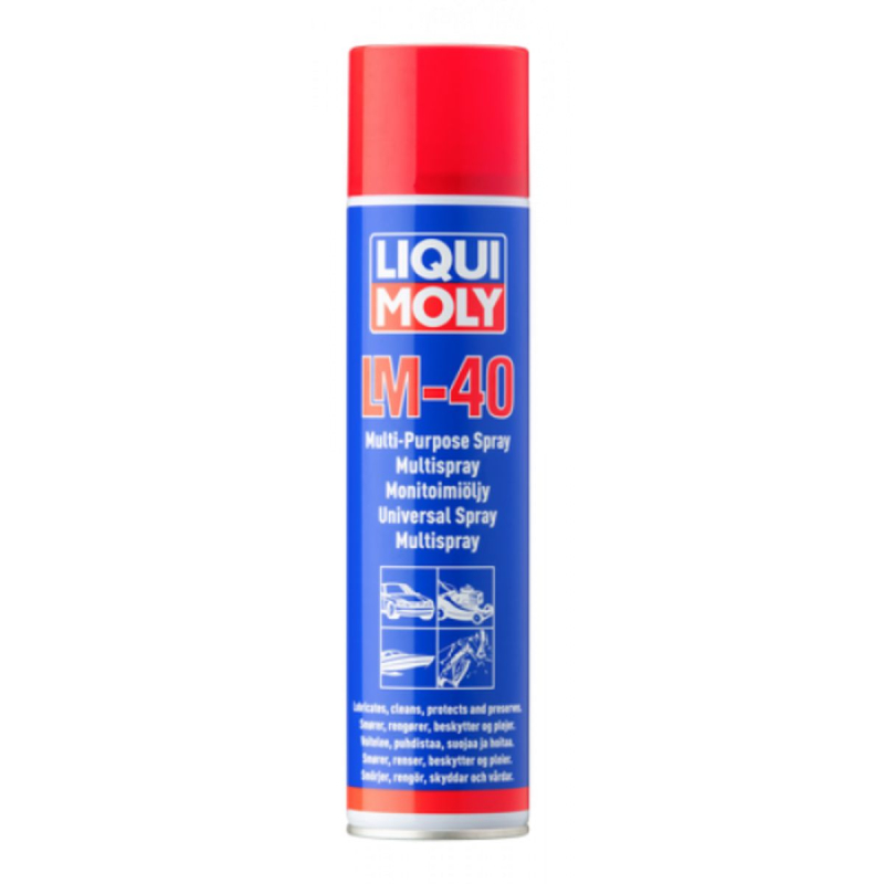 9: LM40 multispray  -  smører, løsner, rengøre & plejer , 400ml fra Liqui Moly