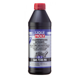 75W90 Gearolie GL5 fuldsyntetisk i 1 liters flaske, fra Liqui Moly