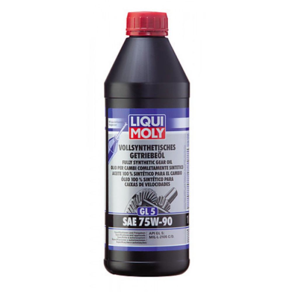 75w90 Fuld syntetisk gearolie i 1 liters flaske fra Liqui Moly