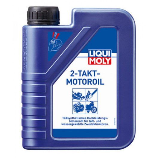 2-Takt motorolie, del syntetisk, 1 liter fra Liqui Moly