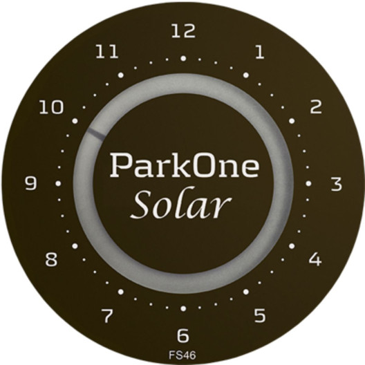 ParkOne Solar P-Ur i farven Sort fra Danske Needit ParkOne Solar P-Ur i farven Sort fra Danske Needit