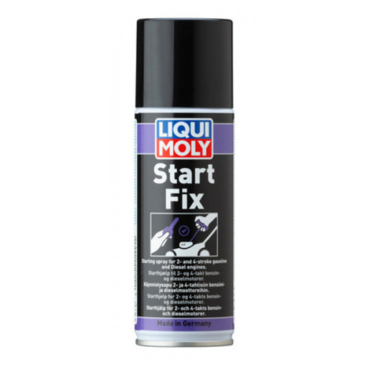 Startfix / starthjælp til benzin og diesel motorer, 200ml fra Liqui Moly