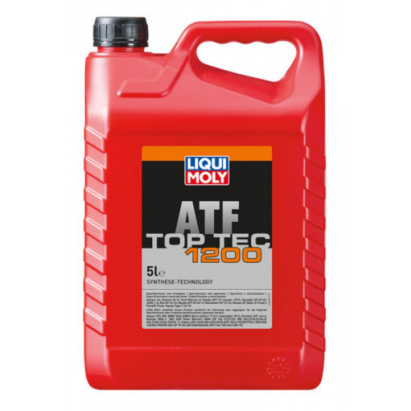 Top Tec ATF 1200 Liqui moly gearolie i 5 liters dunk