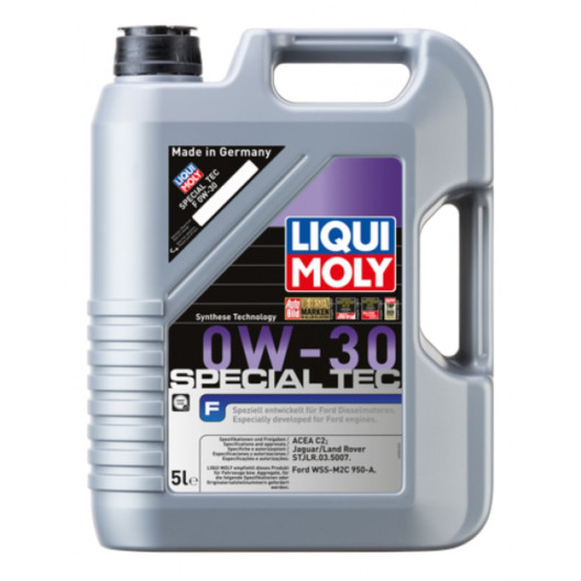 0w30 Ford Special Tec F, Motorolie i 5 liters dunk, fra Tyske Liqui Moly