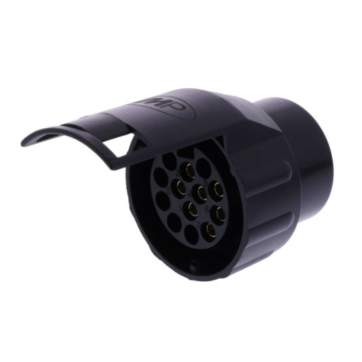 anhængerstik adaptor 7 polet han stik - til 13 polet hun stik anhængerstik adaptor 7 polet han stik - til 13 polet hun stik