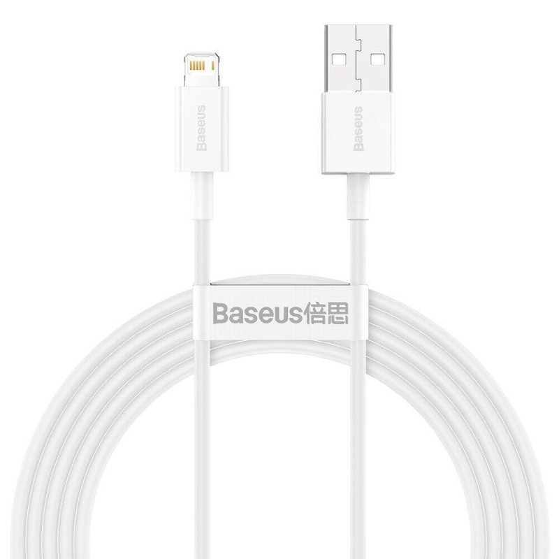 Baseus lightning / USB-A kabel til opladning / dataoverførsel fra Apple enheder til computer