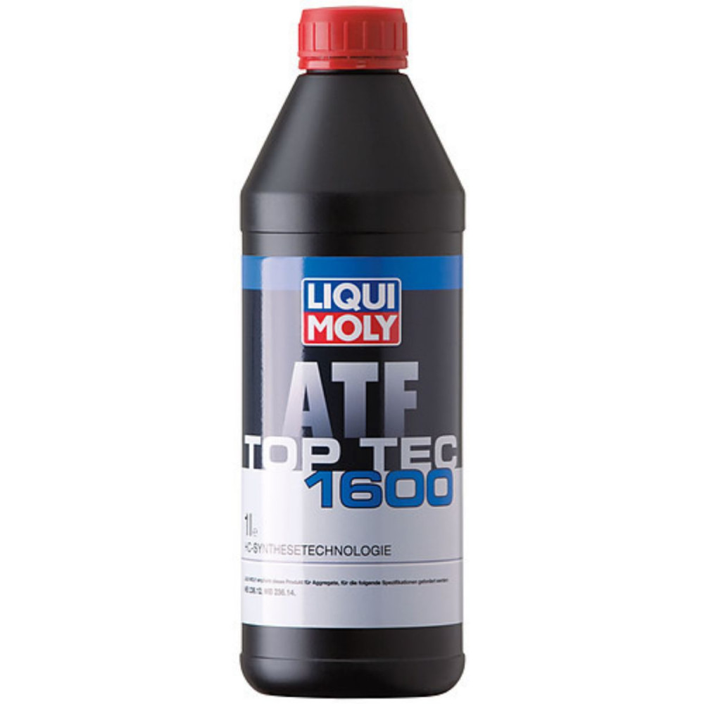 1 liter ATF Top Tec 1600 gearolie i flaske fra Liqui Moly