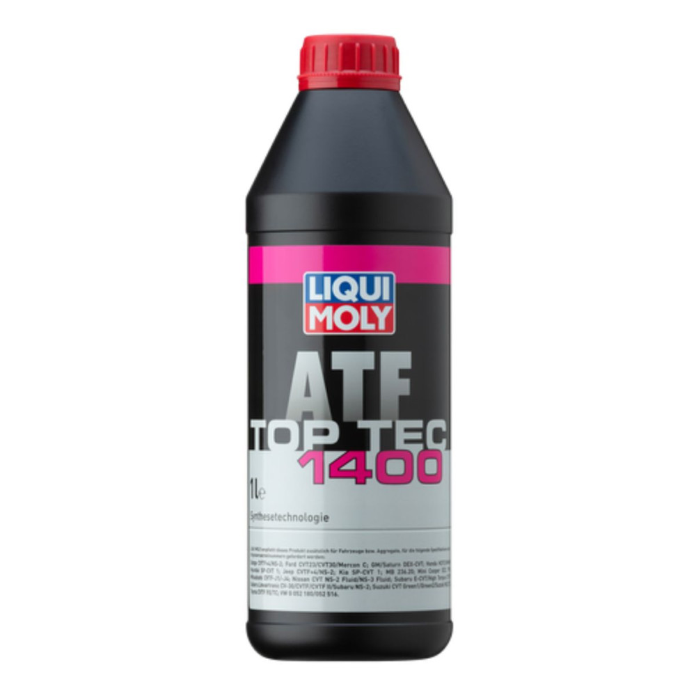 1 liter ATF Top Tec 1400 gearolie i flaske fra Liqui Moly