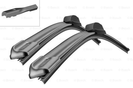 A555S Bosch AeroTwin Vinduesvisker / Viskerblade sæt på 60+40cm til VW UP, Seat Mii, Skoda Citigo m.fl. thumbnail