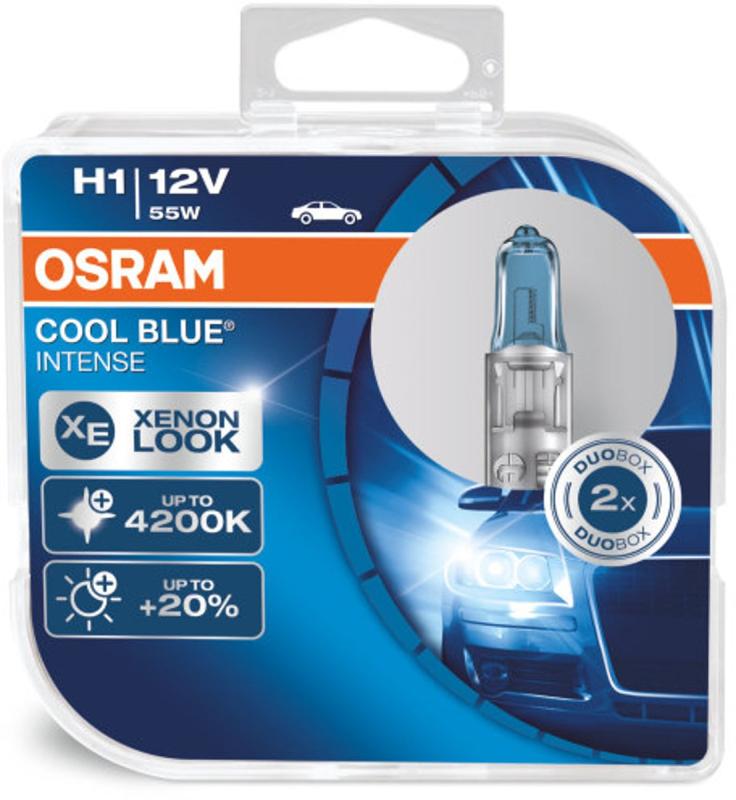Osram H1 Cool Blue Intense pærer sæt (2 stk) pakke thumbnail