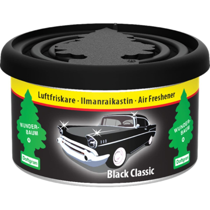 Black Classic duftdåse / Fiber Can fra Wunderbaum thumbnail