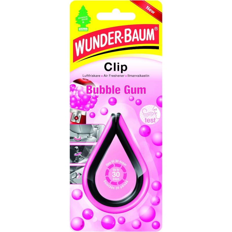 Wunderbaum Clip med duft af Bubble Gum