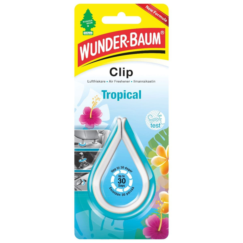 Wunderbaum Clip med duften Tropical