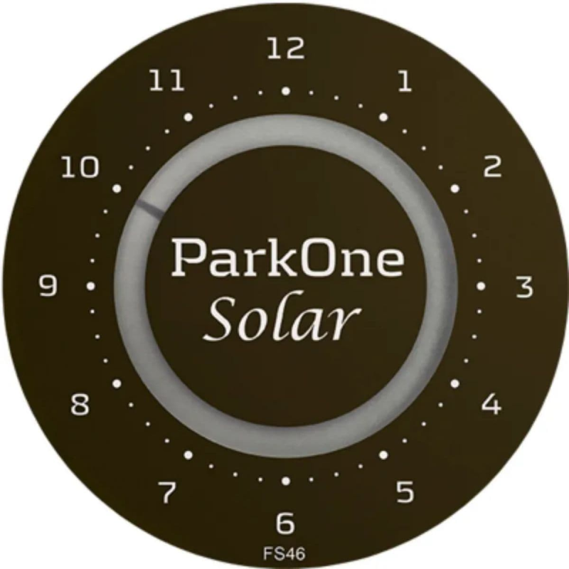 ParkOne Solar parkerings ur, Black/Sort (FS46) fra Needit thumbnail