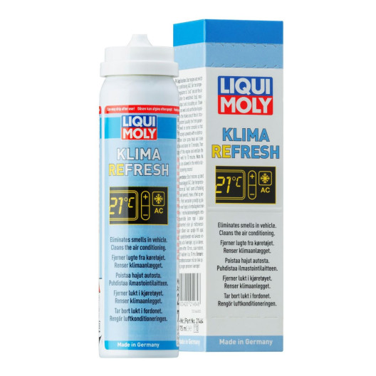 Klima REfresh air con rens spray - frisk duft med dette gør det selv produkt - fra Liqui Moly