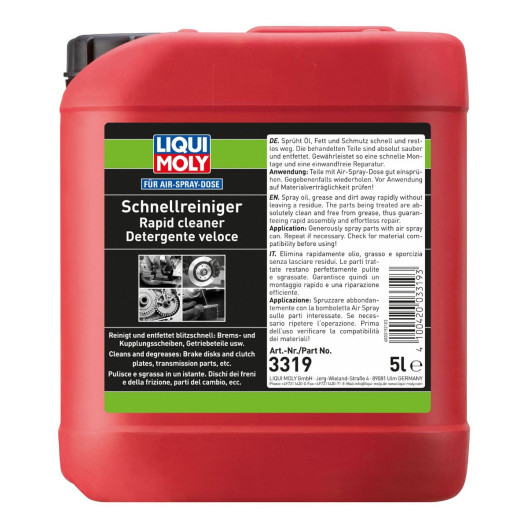 Hurtigrens / Bremserens 5 liter fra Liqui Moly