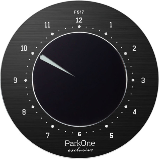 ParkOne Exclusive parkerings ur i farven Black fra Danske Needit ParkOne Exclusive parkerings ur i farven Black fra Danske Needit