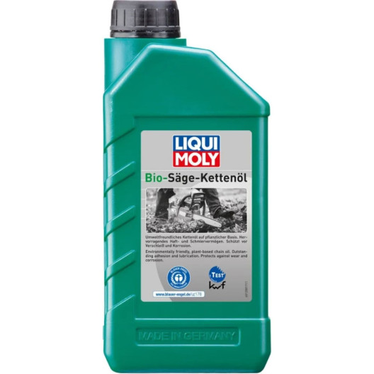 Bio kædesavs olie i 1 liters dunk, fra tyske Liqui Moly