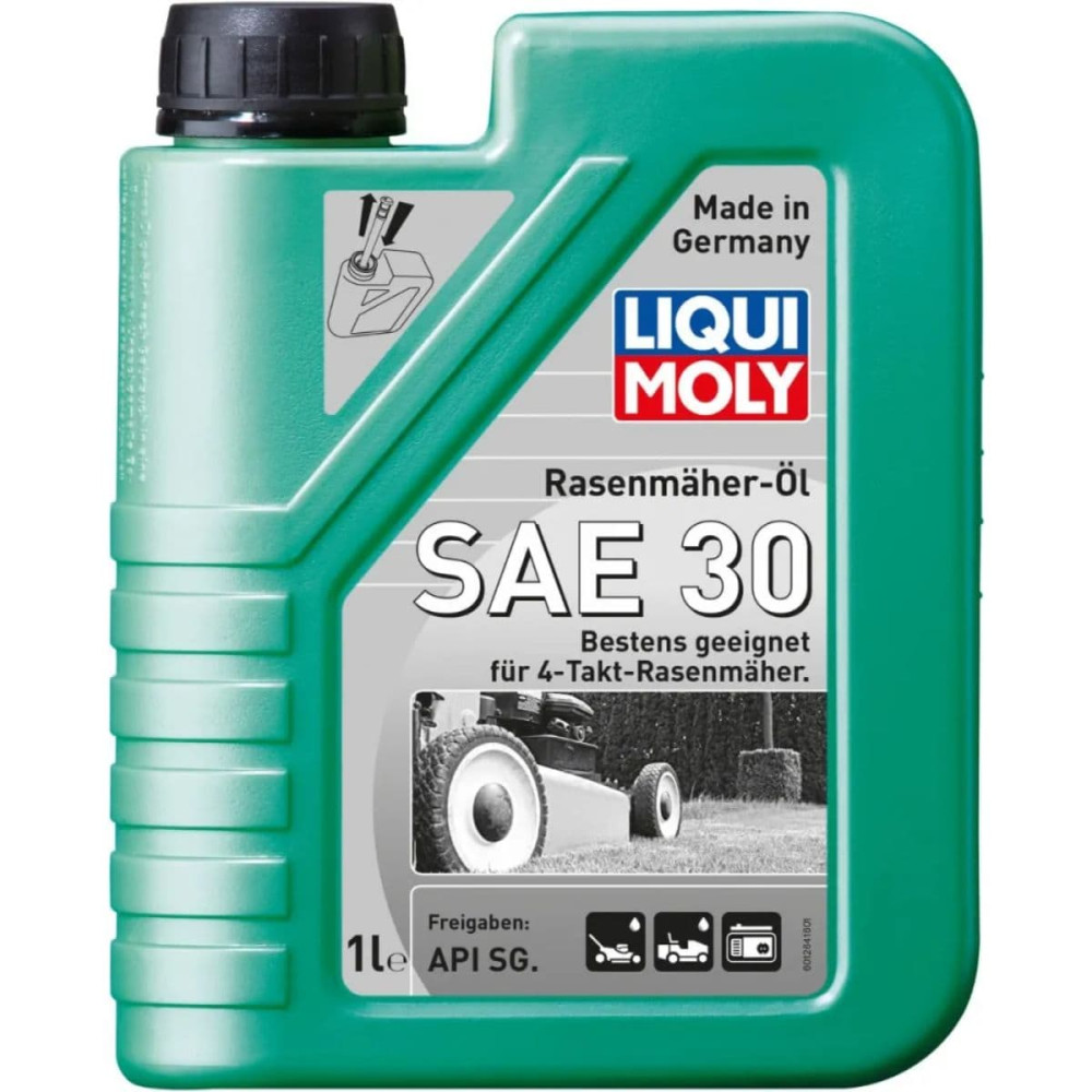 SAE 30 Motorolie, special udviklet til have maskiner - fra tyske Liqui Moly