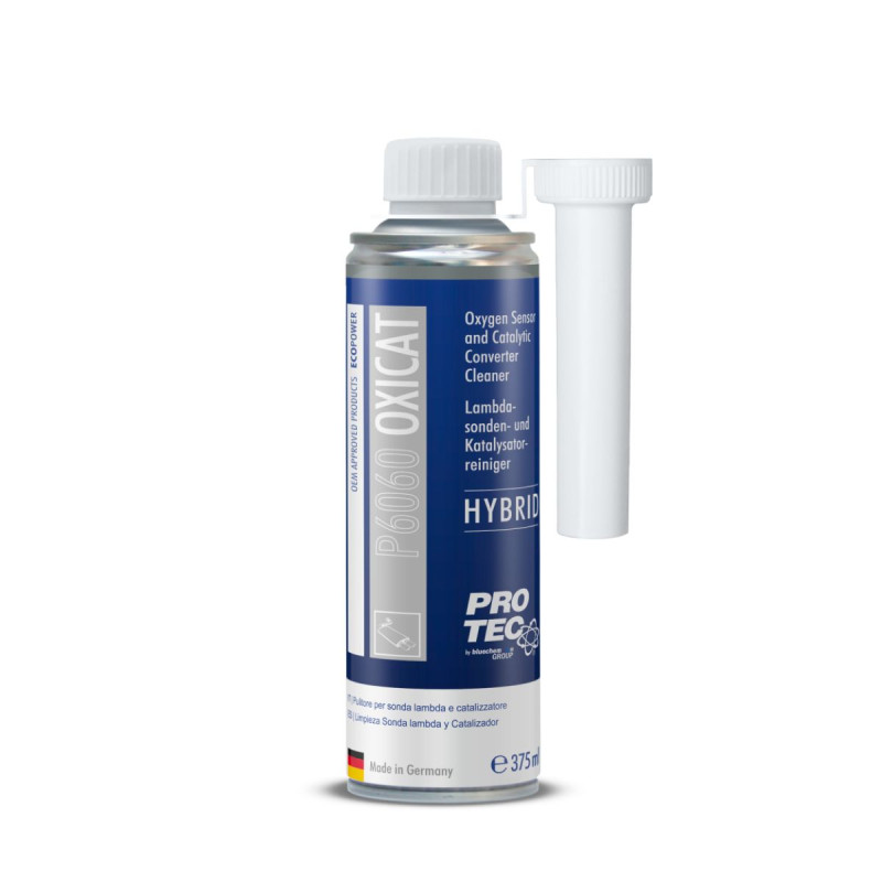 P6060 Oxygen Sensor and Catalytic Converter Cleaner Hybrid Additiv, 375ml fra tyske Pro-Tec