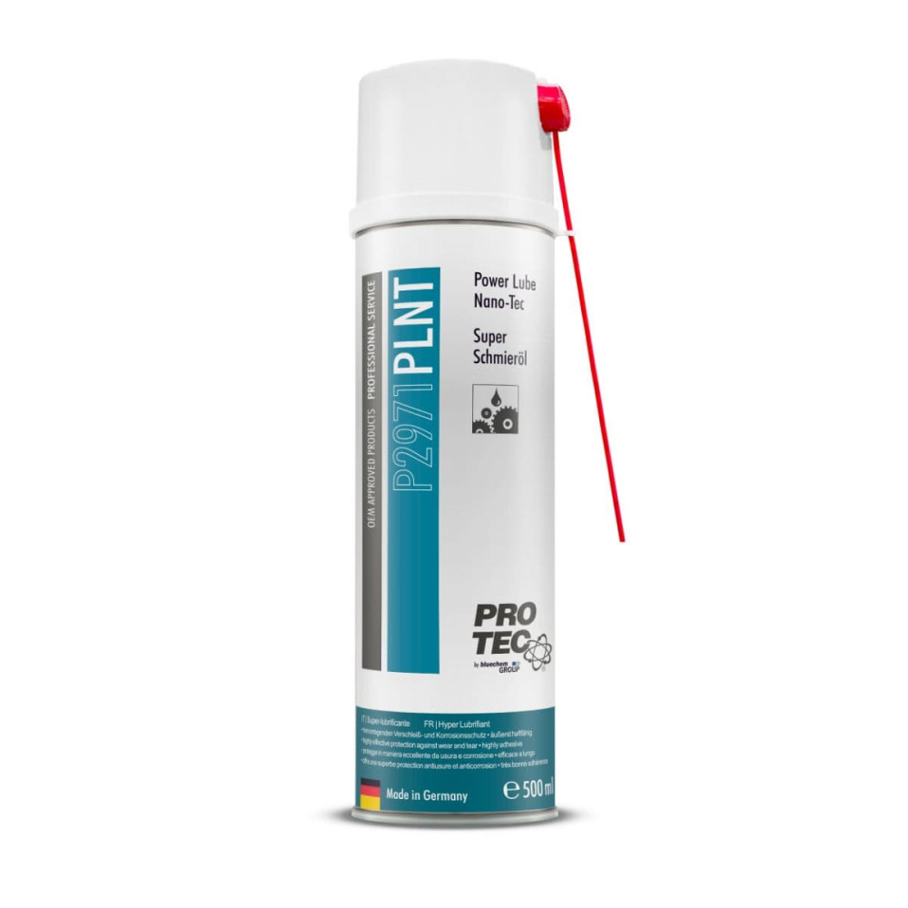 Power Lube Nano Tec, 500ml. Multi spray til smørring med Nano teknologi fra tyske Pro-Tec