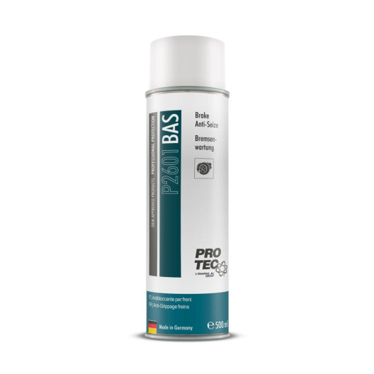 Brake Anti Seize (BAS) Alu bremsepasta på spray 500ml fra tyske Pro-Tec