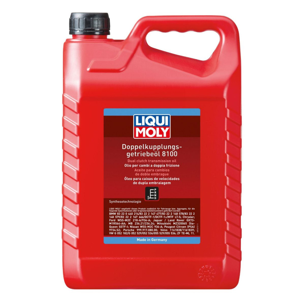 DCT ( Dobbelt koblings Gearolie ) model 8100 fra Liqui Moly i 5 liters dunk