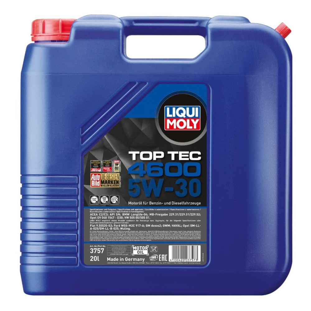 Top-Tec 4600 Top Tec Kvalitets Motorolie fra Liqui Moly - KN-Auto.dk