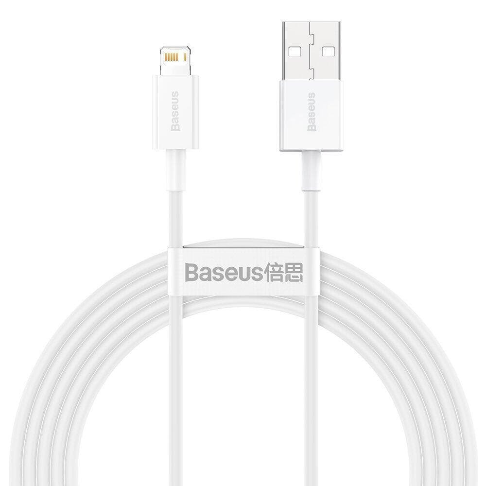 Baseus ladekabel til Apple enheder. Med USB-A / Lightning stik - 1,5m lang