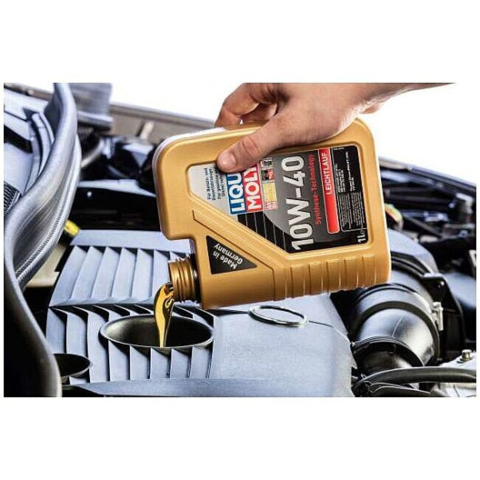 Billig 10W40 Motorolie - i 1 liters dunk fra Liqui Moly